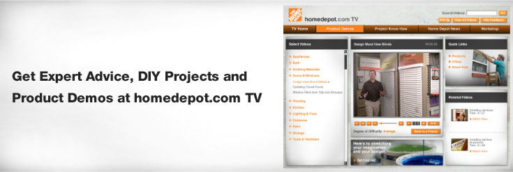 Get Expert Advice, DIY Projects and Product Demos at homedepot.com TV